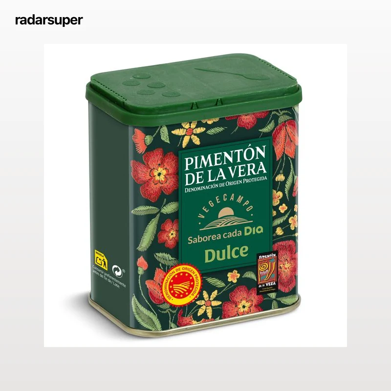 Pimentón dulce de La Vera Dia Vegecampo 75 g