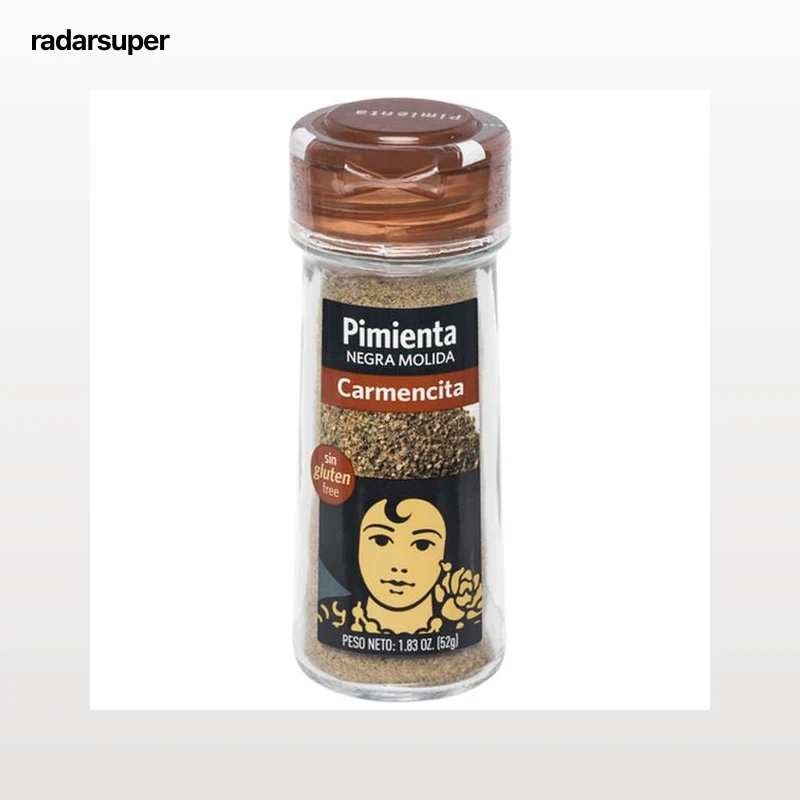 Pimienta negra Carmencita 52g molida