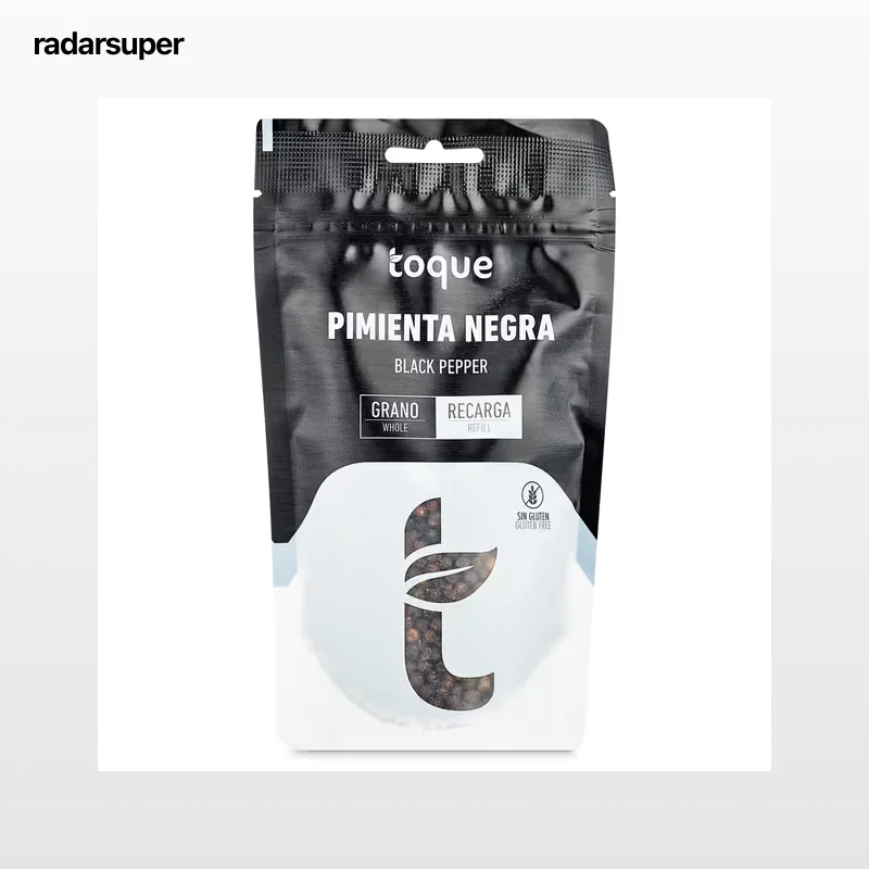 Pimienta negra en grano Toque 90 g