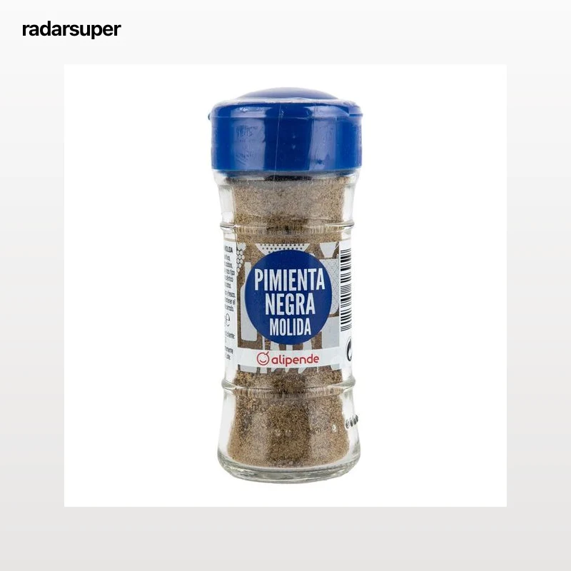 Pimienta negra molida Alipende 52g
