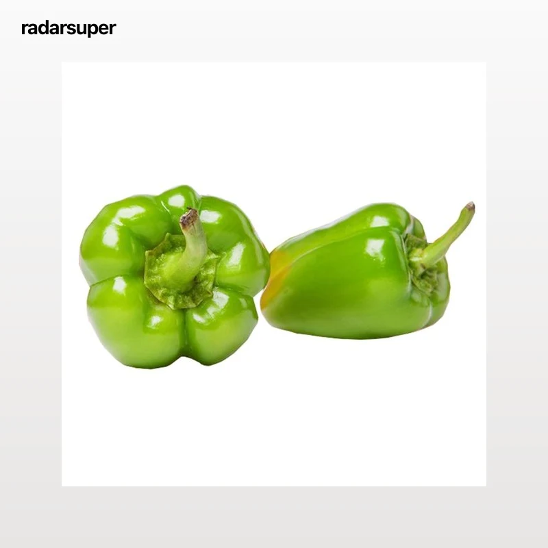 Pimiento California verde al peso.