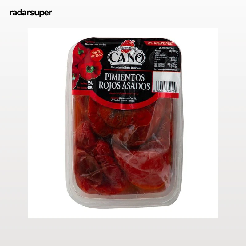 Pimiento rojo asado Cano 500g