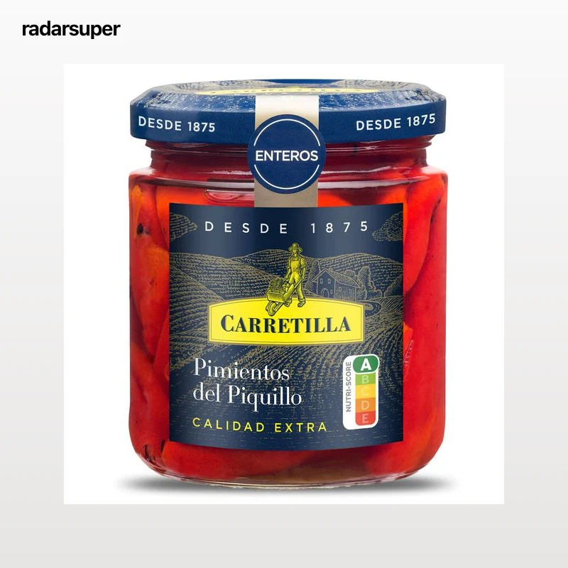 Pimientos del piquillo enteros Carretilla 260 g