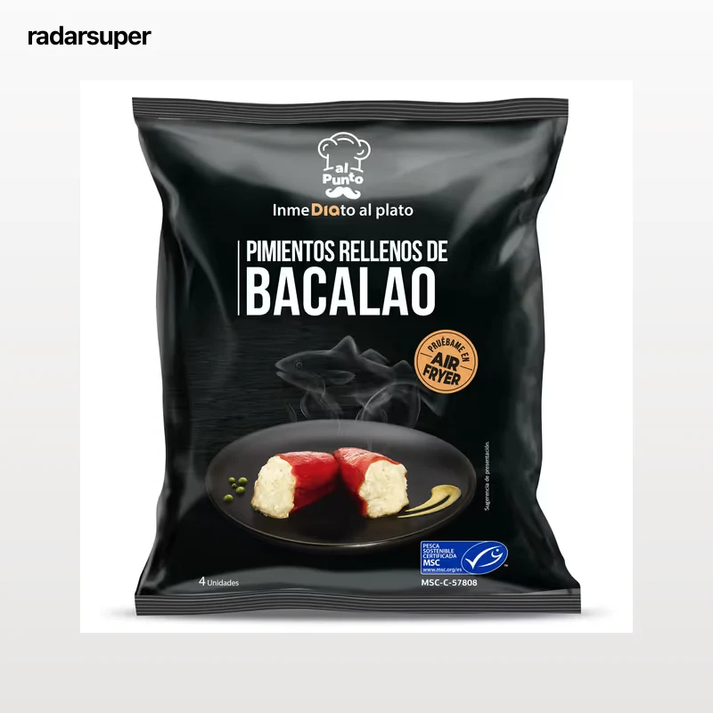 Pimientos rellenos de bacalao MSC Dia Al Punto 240 g