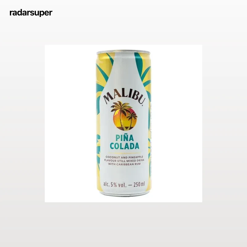 Piña colada Malibu lata 25 cl.