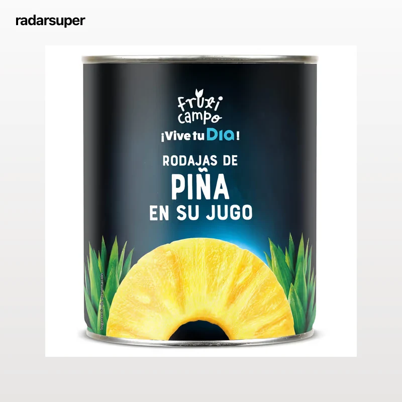 Piña en su jugo en rodajas Dia Fruticampo 490 g