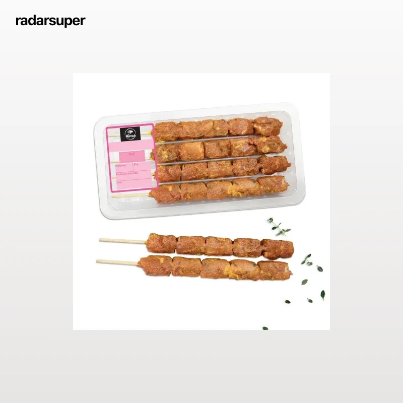 Pincho Moruno de Cerdo Amarillo Carrefour El Mercado 340 g
