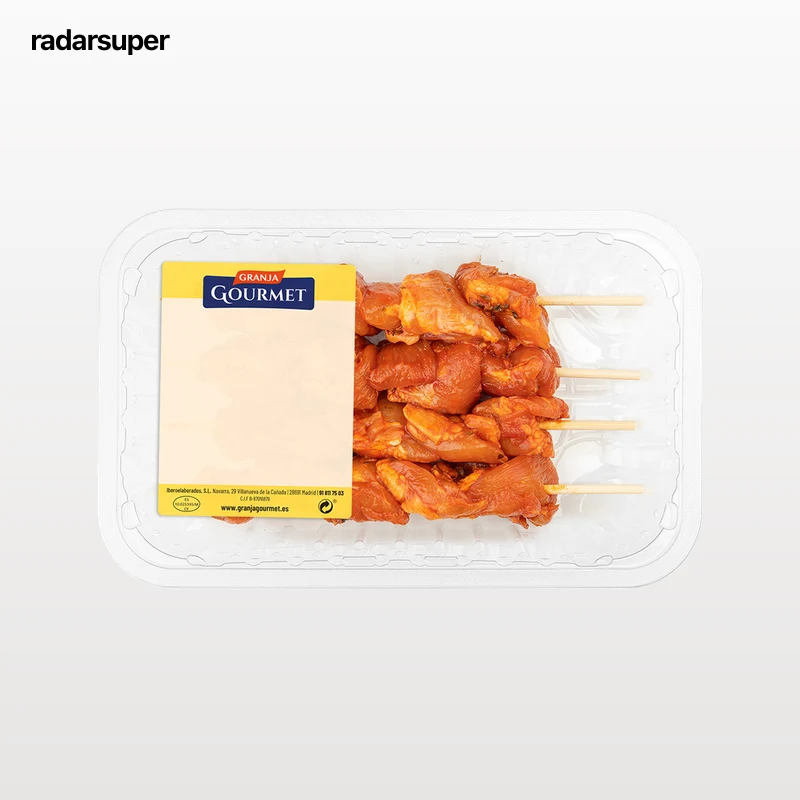 Pincho moruno de pollo marinado Granja Gourmet 320g