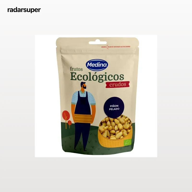 Piñones pelados ecológicos Medina 100 g.