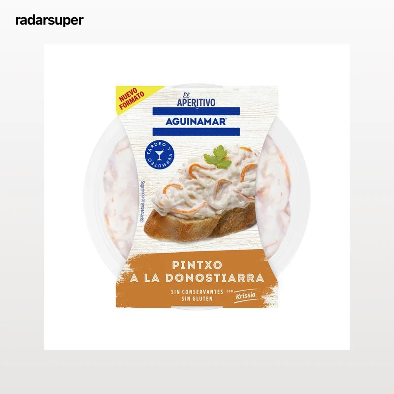 Pintxo donostiarra sin gluten Aguinamar 180g
