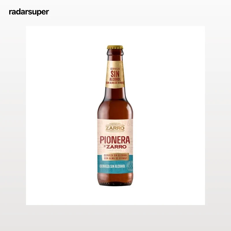 PIONERA Cerveza s/alcohol con vermut botella 330ml
