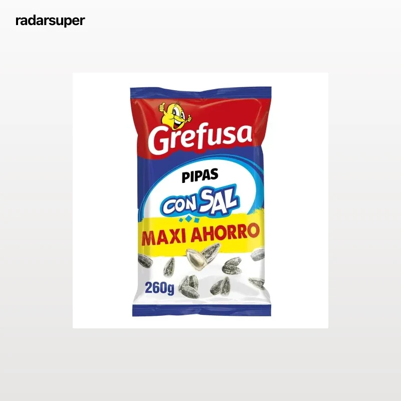 Pipas con sal Grefusa 260 g.