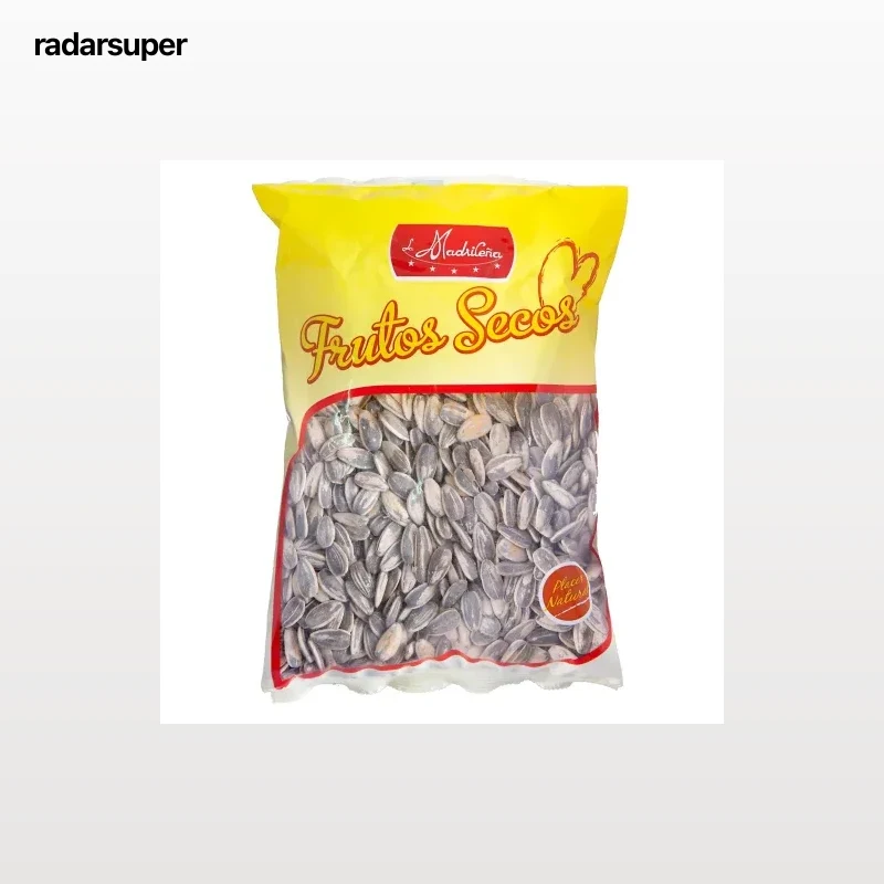 Pipas de girasol tostadas La Madrileña 300 g.