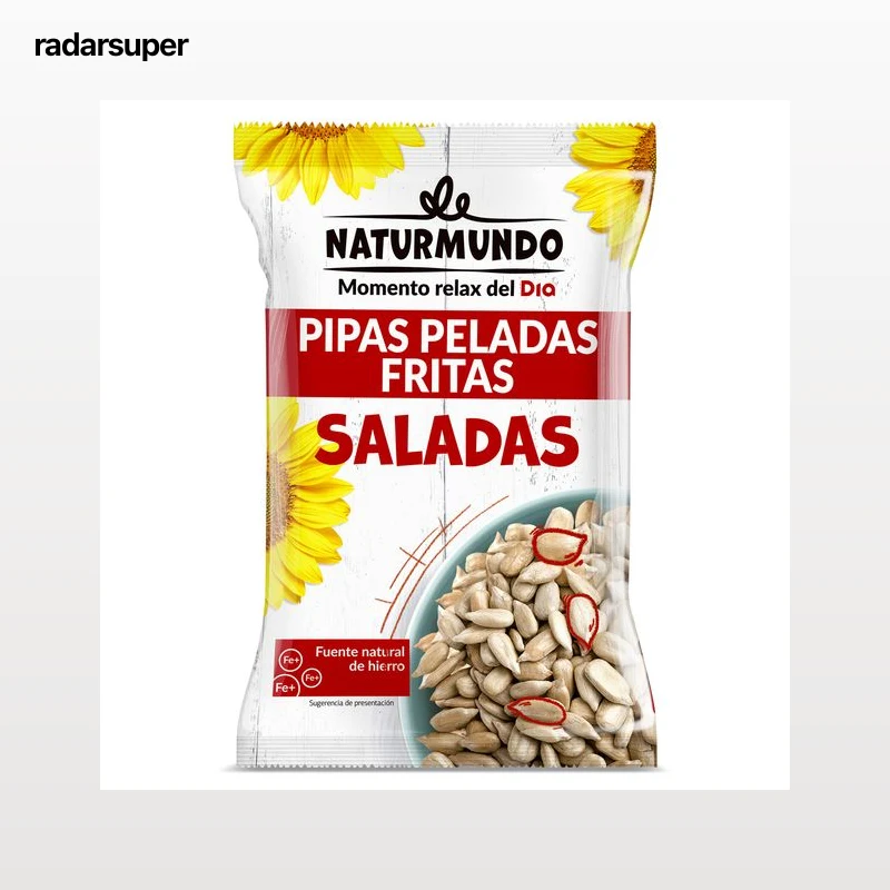 Pipas peladas Dia Naturmundo 200 g