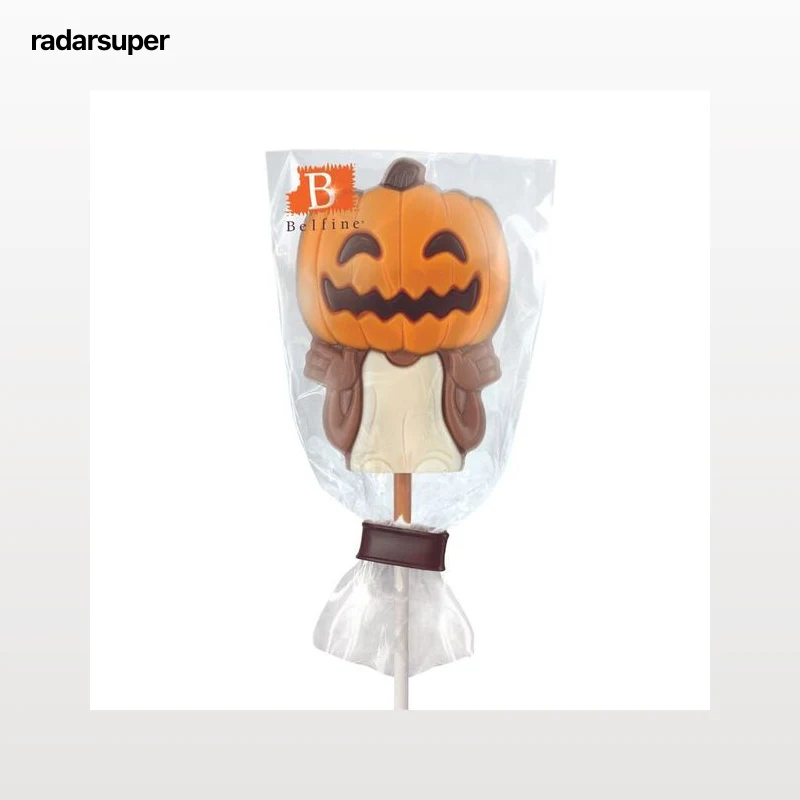 Piruletas de chocolate Halloween Belfine 25g
