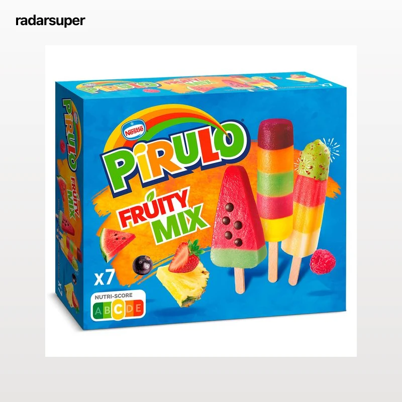 Pirulo fruity mix Nestlé 7 unidades 408 g