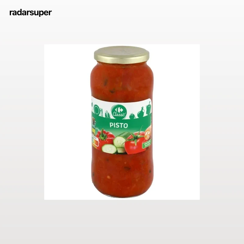 Pisto Classi´c Carrefour Classic´sin gruten frasco 550 g.