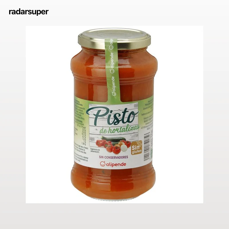 Pisto de hortalizas sin gluten Alipende 570g