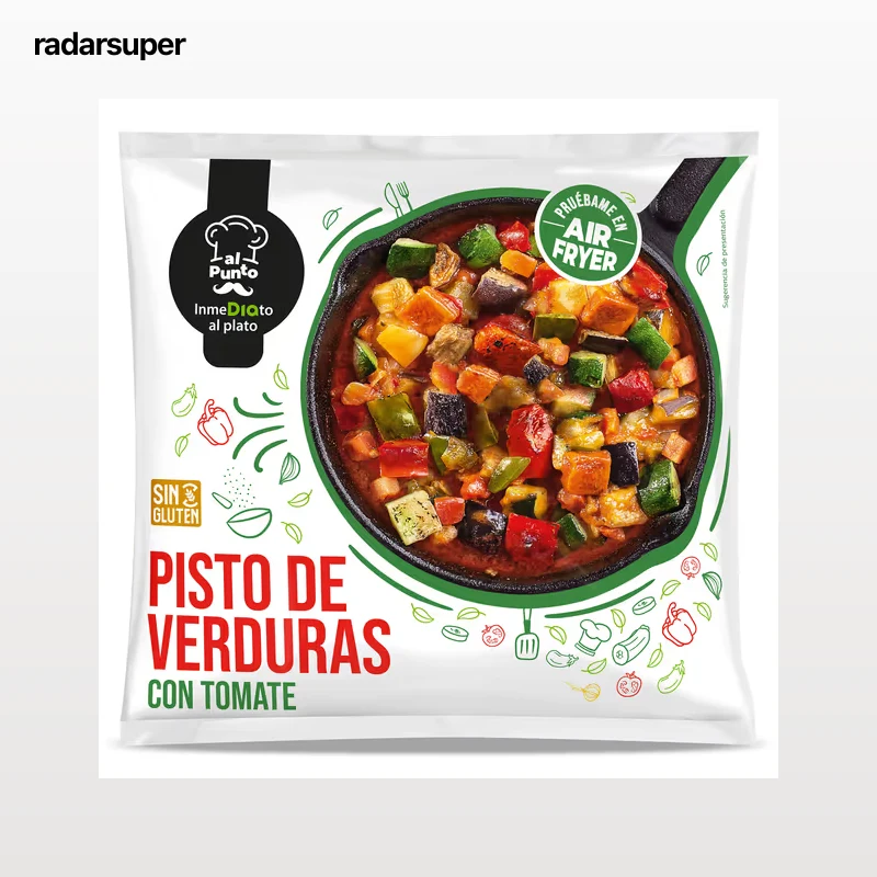 Pisto de verduras con tomate Dia Al Punto 450 g