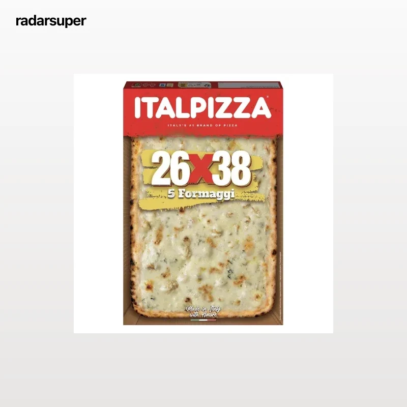 Pizza 26x38 formaggi Italpizza 520 g.