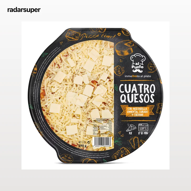 Pizza 4 quesos Dia Al Punto 390 g