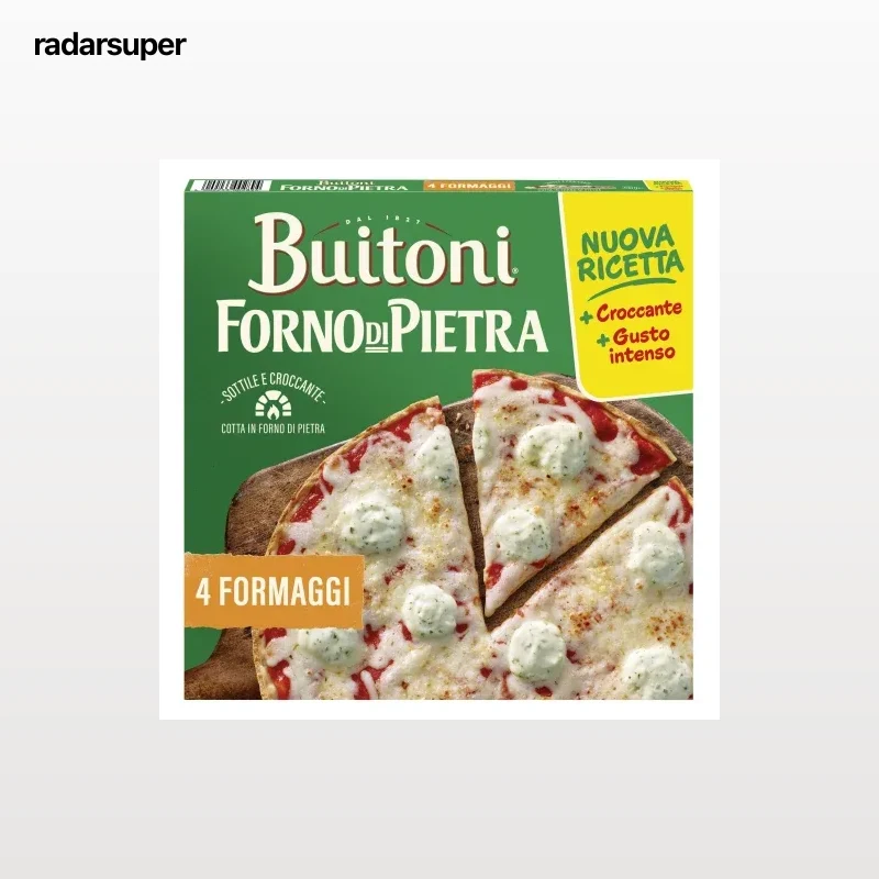Pizza 4 Quesos Forno di Pietra Buitoni 350 g.