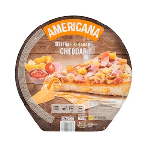 Pizza Americana Hacendado ultracongelada