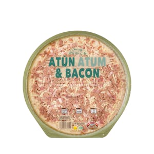 Pizza atún y bacón
