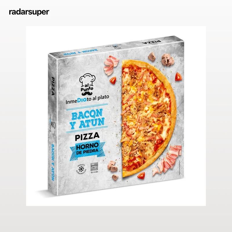 Pizza bacon y atún Dia Al Punto 400 g