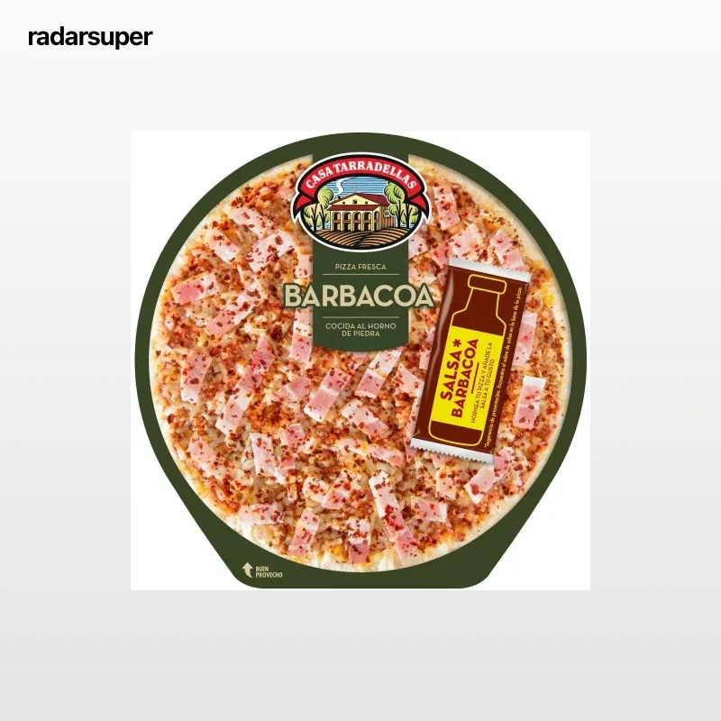 Pizza barbacoa Casa Tarradellas 440 g.