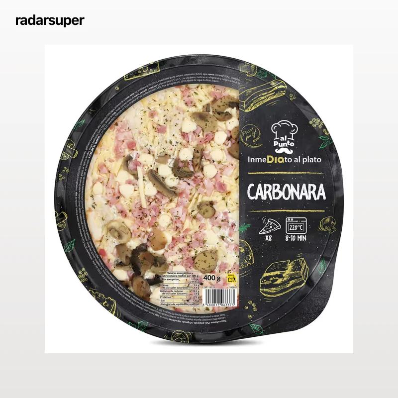 Pizza carbonara Dia Al Punto 400 g
