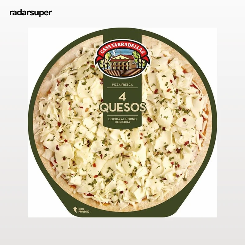 Pizza Casa Tarradellas 390g cuatro quesos