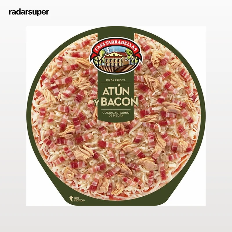 Pizza Casa Tarradellas 405g Atún y bacon