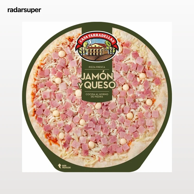 Pizza Casa Tarradellas 405g jamon y queso