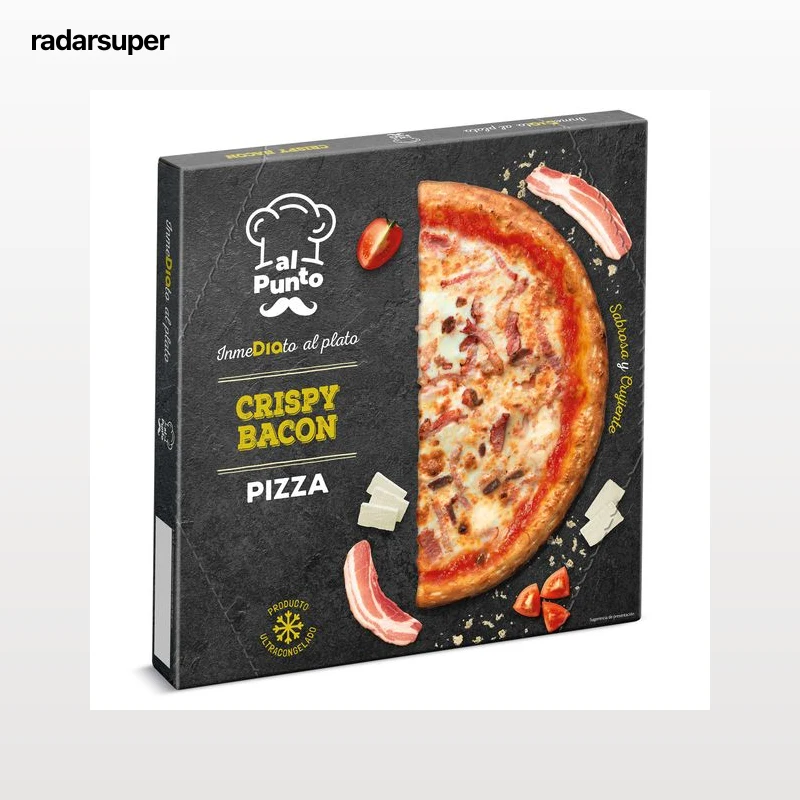 Pizza crispy bacon Dia Al Punto 450 g
