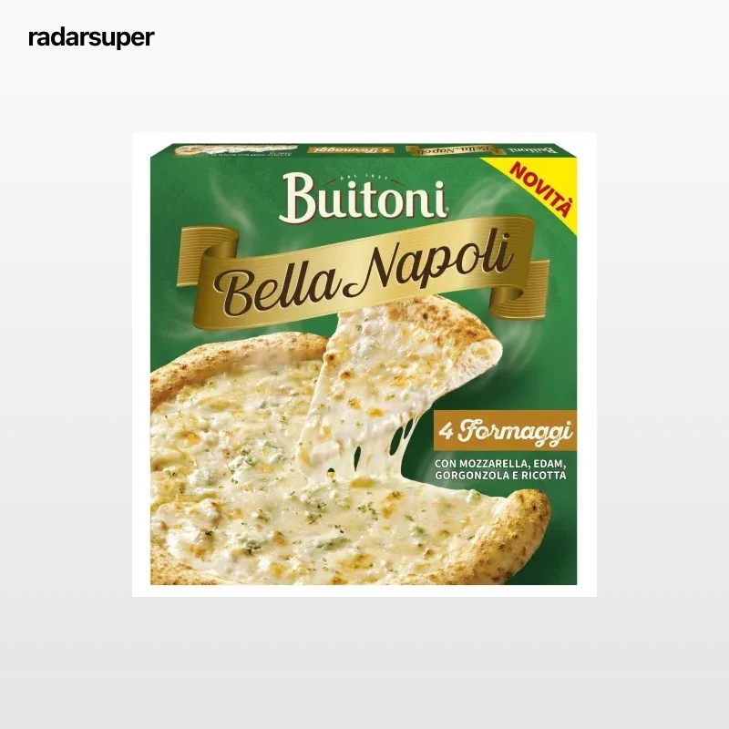 Pizza de 4 quesos Bella Napoli Buitoni 345 g.