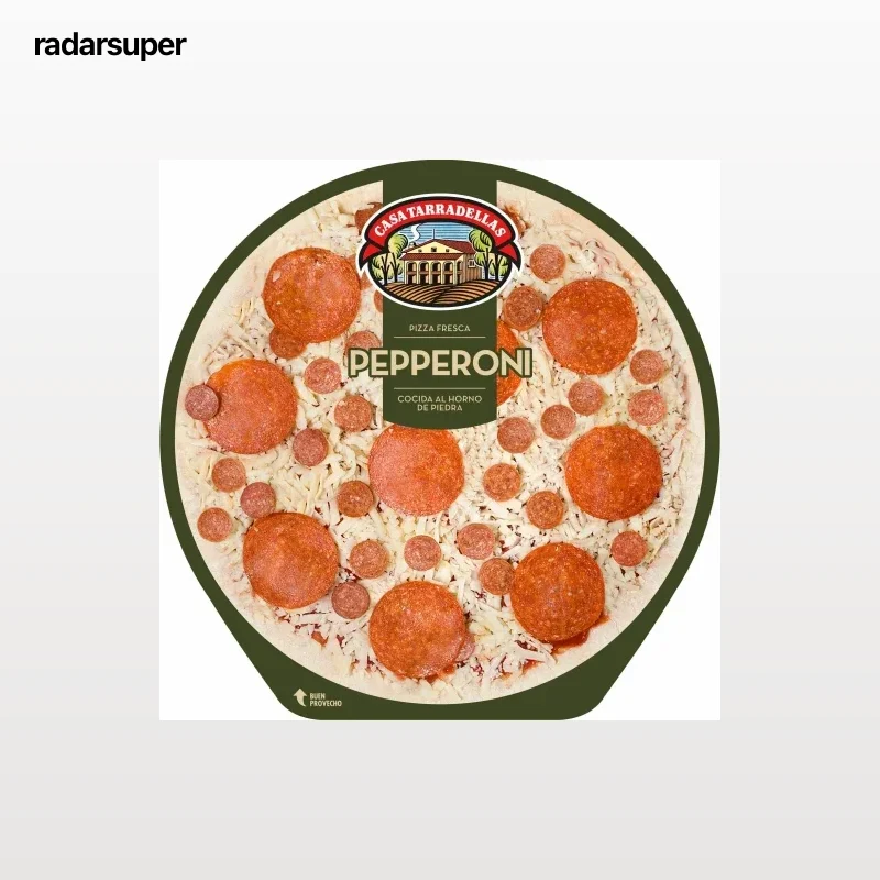 Pizza de pepperoni Casa Tarradellas 405 g