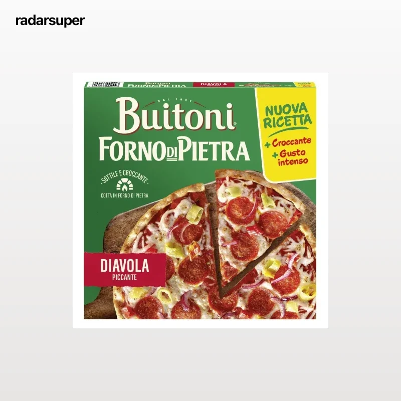 Pizza Diavola Picante Forno di Pietra Buitoni 350 g.