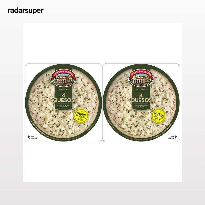 Pizza Fresca 4 Quesos Casa Tarradellas 2x210 g
