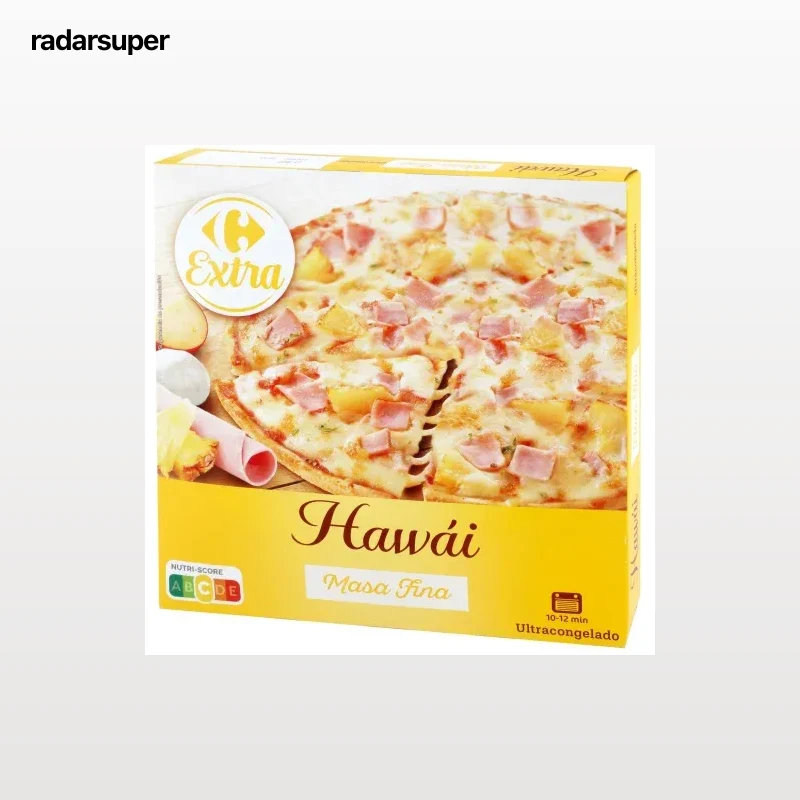 Pizza Hawai Carrefour 350 g.