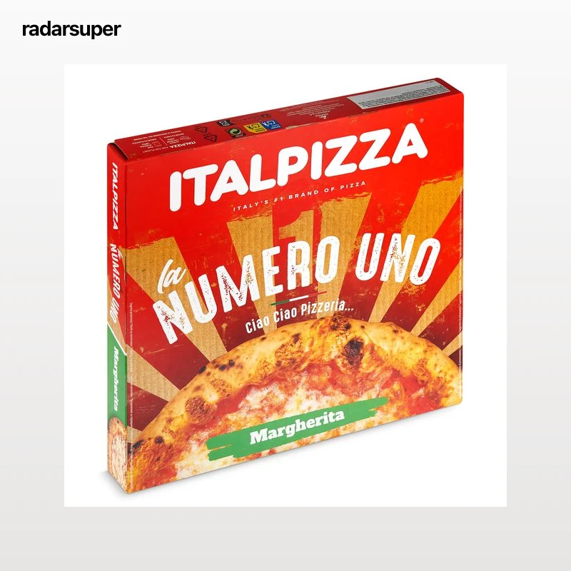 Pizza margarita número uno Italpizza 410 g
