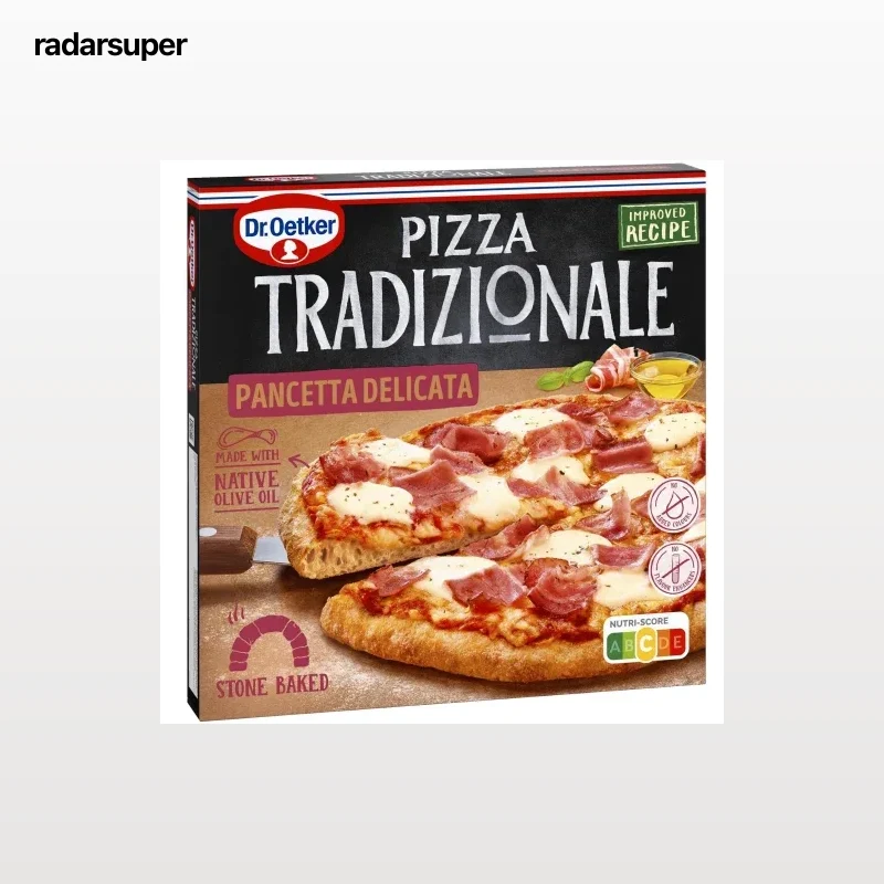 Pizza pancetta delicata Tradizionale Dr. Oetker 390 g