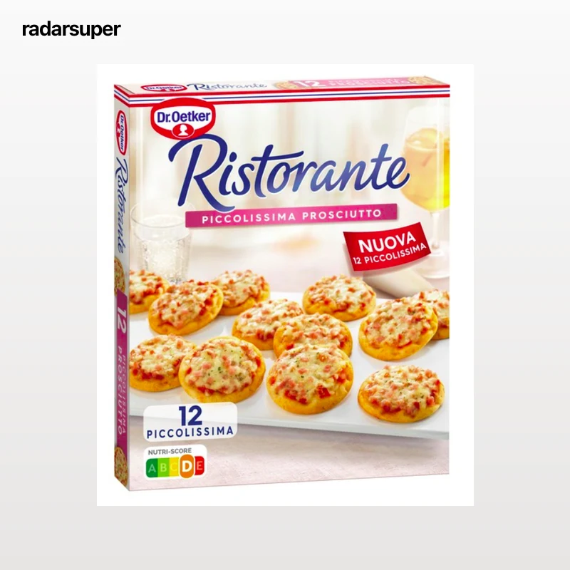 Pizza piccolissima ristorante con prosciutto Dr Oetker 288g