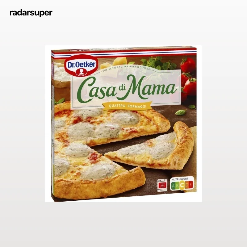 Pizza quattro formaggi Casa di Mama Dr. Oetker 410 g.