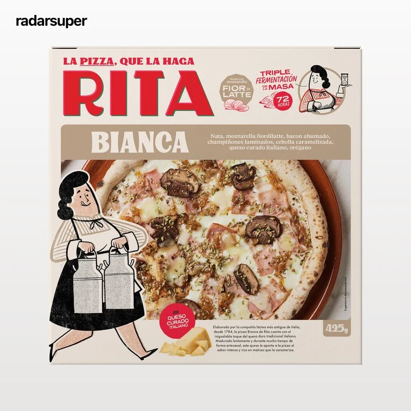Pizza Que la haga Rita 425g bianca