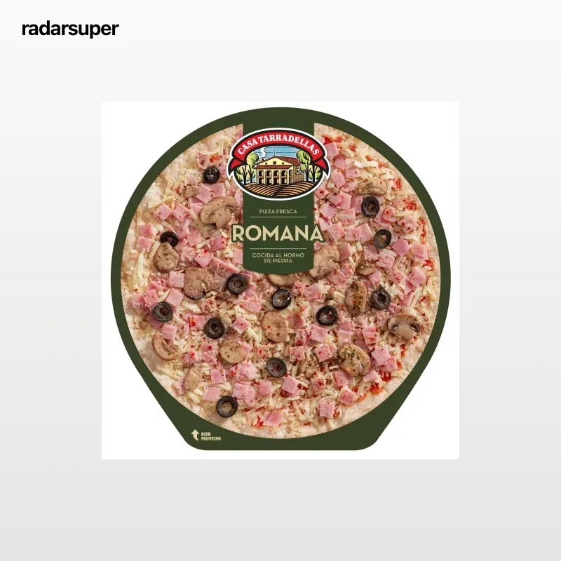 Pizza romana Casa Tarradellas 410 g.