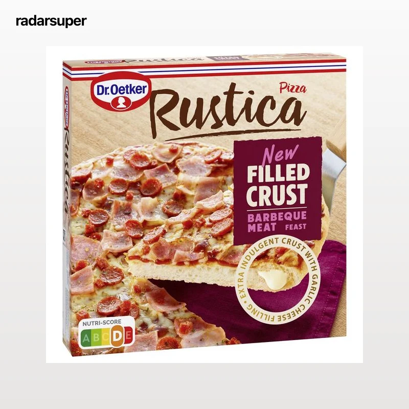 Pizza Rústica Dr. Oetker 495g barbacoa