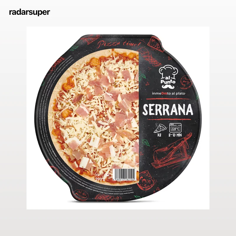 Pizza serrana Dia Al Punto 390 g