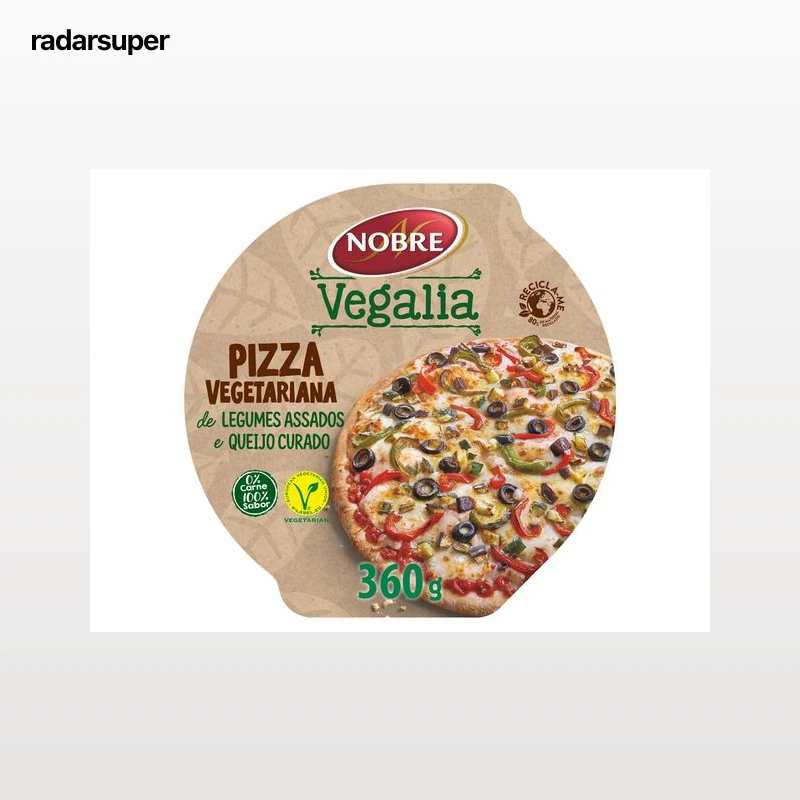 PIZZA VEGALIA LEGUMES E QUEIJO 360G