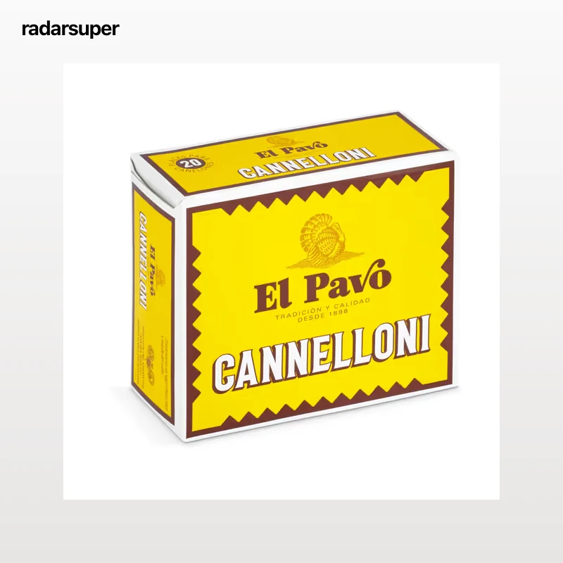 Placas para canelones El pavo 125 g